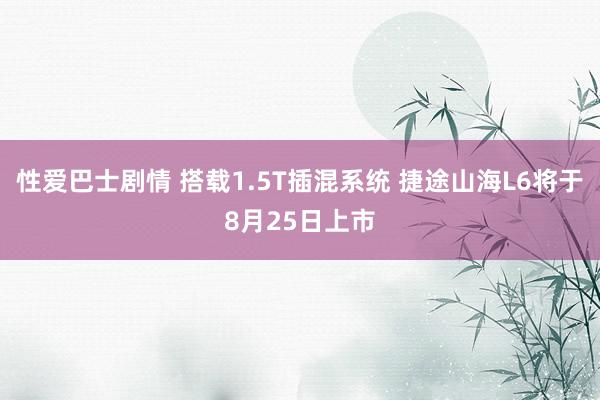 性爱巴士剧情 搭载1.5T插混系统 捷途山海L6将于8月25日上市