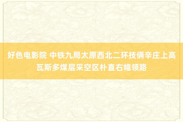 好色电影院 中铁九局太原西北二环技俩辛庄上高瓦斯多煤层采空区朴直右幅领路